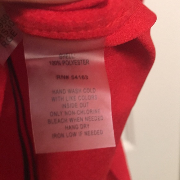 NWOT Calvin Klein Red Women’s Shirt 1X - Picture 11 of 11